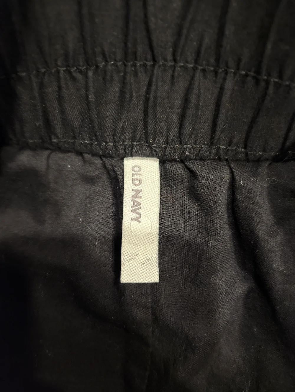 Old Navy Black Tiered Midi Skirt XS Boho Casual Elastic Waist Lined - Picture 4 of 6